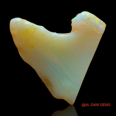 11.00 Cts Unheated Australian Fire Opal Loose Gemstone Fancy Rough Natural 19x19x7 mm RC-63