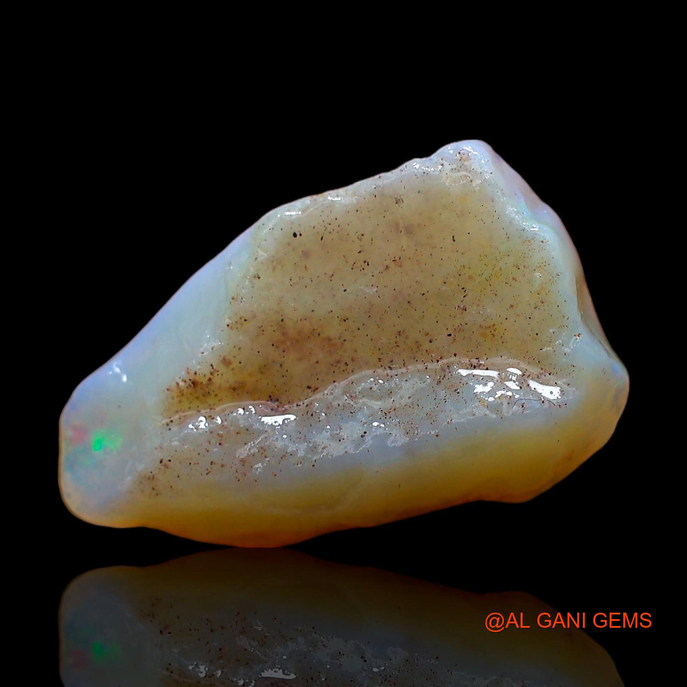 6.00 Cts Unheated Australian Fire Opal Loose Gemstone Fancy Rough Natural 18x12x5 mm RC-644