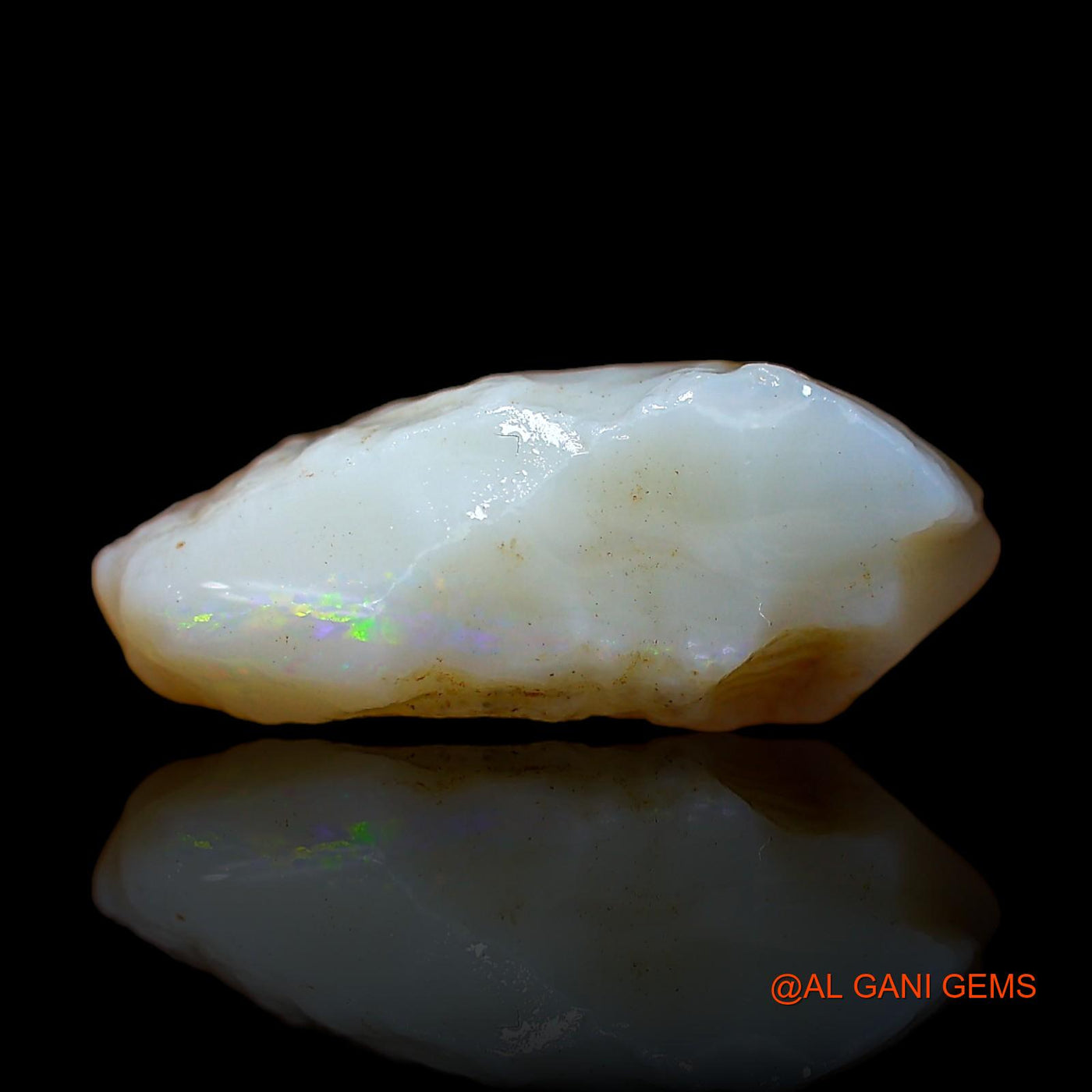8.00 Cts Natural Australian Fire Opal Loose Gemstone Fancy Rough 19x11x7 mm RC-645