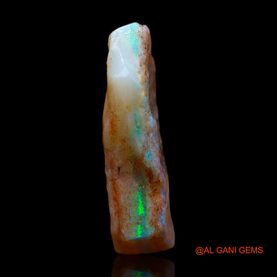 Natural Fire Opal Gemstone 6.00 Cts Loose Fancy Rough From Australia 18x11x4 mm RC-649