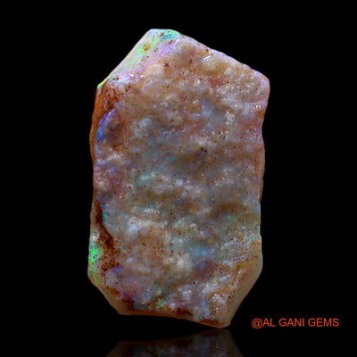 Natural Fire Opal Gemstone 6.00 Cts Loose Fancy Rough From Australia 18x11x4 mm RC-649