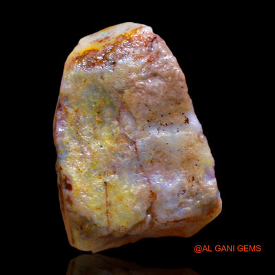 14.00 Cts Natural Australian Fire Opal Loose Gemstone Fancy Rough 20x15x2 mm RC-64