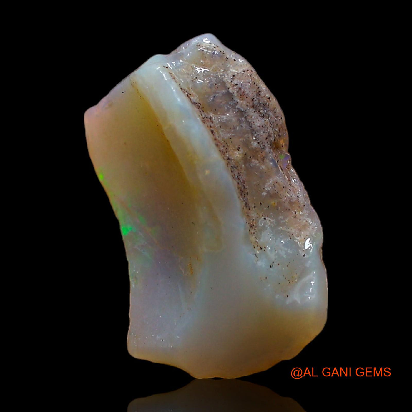 7.00 Cts Unheated Australian Fire Opal Loose Gemstone Fancy Rough Natural 17x11x6 mm RC-650