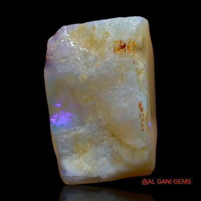 Natural Fire Opal Gemstone 7.00 Cts Loose Fancy Rough From Australia 17x11x5 mm RC-651