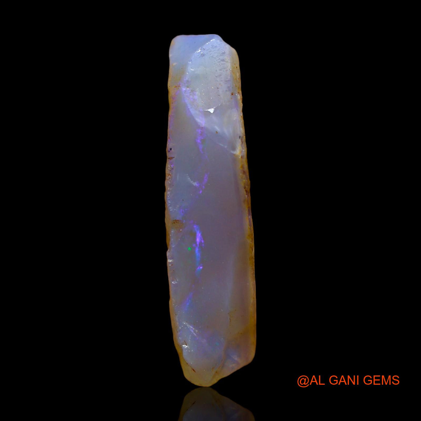 7.00 Cts Natural Australian Fire Opal Fancy Rough Loose Gemstone For Jewelry 21x12x5 mm RC-652