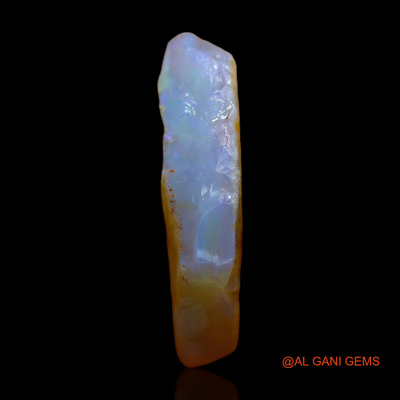 7.00 Cts Natural Australian Fire Opal Fancy Rough Loose Gemstone For Jewelry 21x12x5 mm RC-652