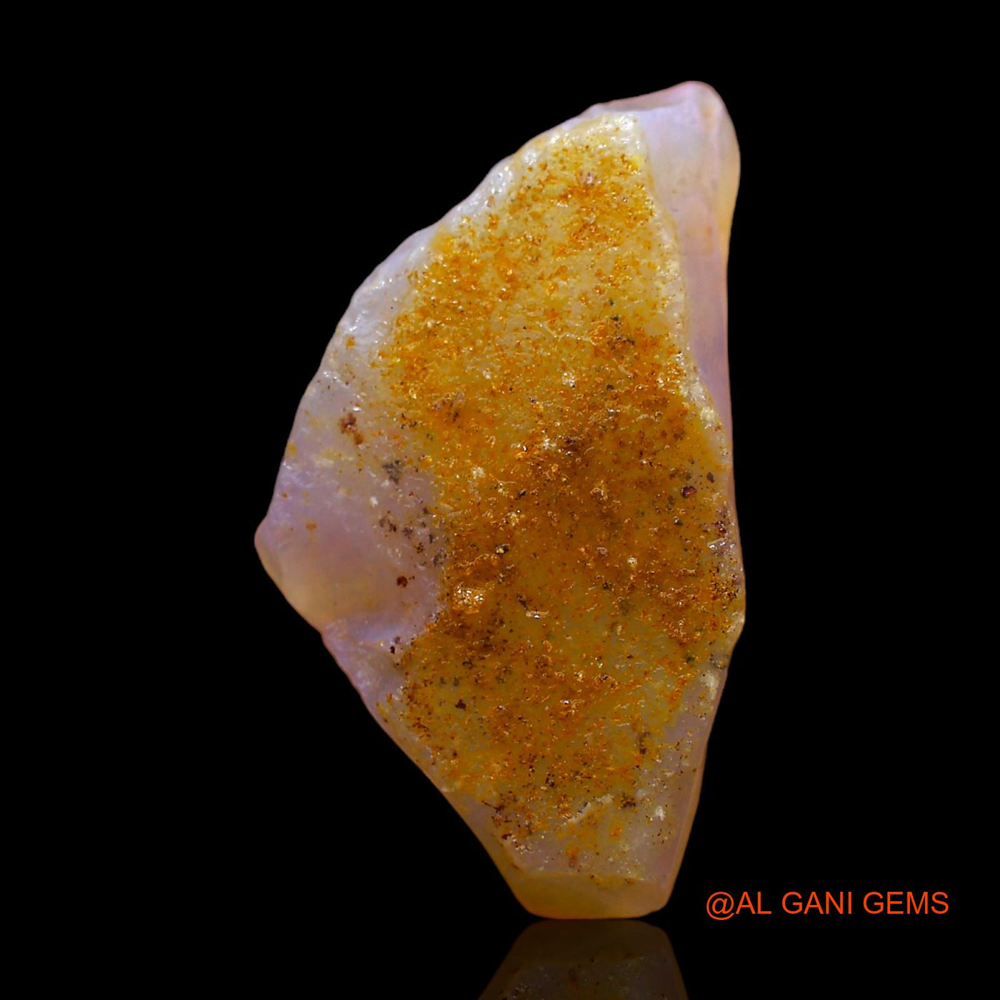 7.00 Cts Natural Australian Fire Opal Fancy Rough Loose Gemstone For Jewelry 21x12x5 mm RC-652