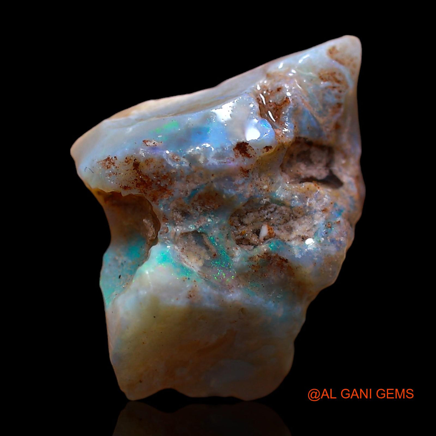 6.00 Cts Natural Australian Fire Opal Fancy Rough Loose Gemstone For Jewelry 21x14x7 mm RC-654
