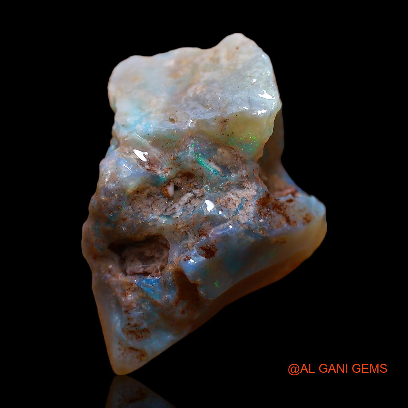 6.00 Cts Natural Australian Fire Opal Fancy Rough Loose Gemstone For Jewelry 21x14x7 mm RC-654