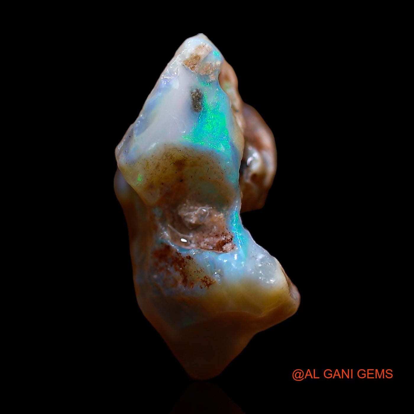 6.00 Cts Natural Australian Fire Opal Fancy Rough Loose Gemstone For Jewelry 21x14x7 mm RC-654