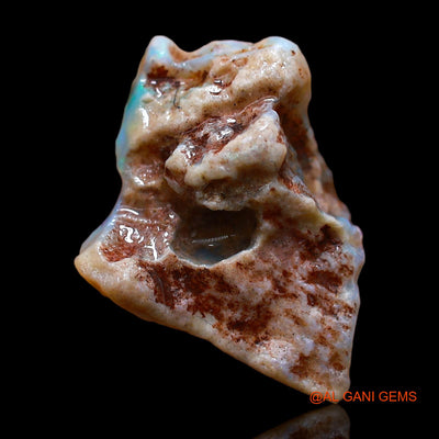 6.00 Cts Natural Australian Fire Opal Fancy Rough Loose Gemstone For Jewelry 21x14x7 mm RC-654