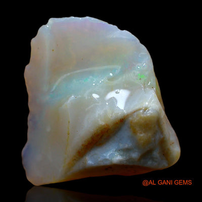 Natural Untreated Fire Opal Loose Gemstone Fancy Rough From Australia 6.00 Cts 15x15x6 mm RC-659