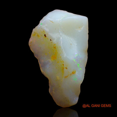 Natural Untreated Fire Opal Loose Gemstone Fancy Rough From Australia 4.00 Cts 18x11x5 mm RC-660