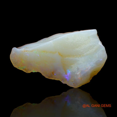 Natural Untreated Fire Opal Loose Gemstone Fancy Rough From Australia 4.00 Cts 18x11x5 mm RC-660