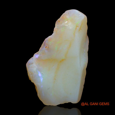 Natural Untreated Fire Opal Loose Gemstone Fancy Rough From Australia 4.00 Cts 18x11x5 mm RC-660