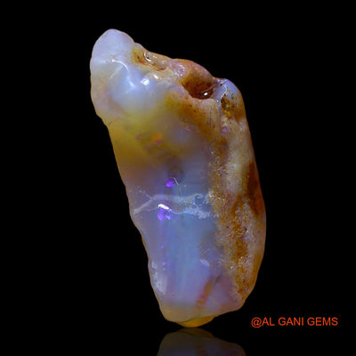 7.00 Cts Natural Australian Fire Opal Loose Gemstone Fancy Rough 20x9x8 mm RC-664