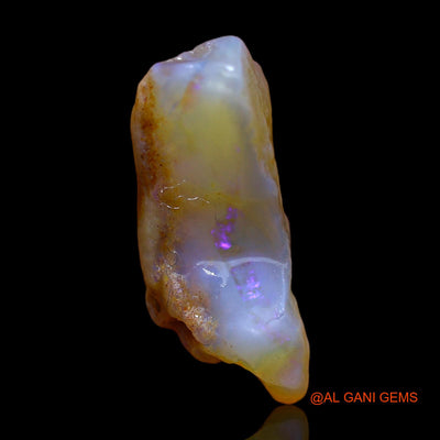 7.00 Cts Natural Australian Fire Opal Loose Gemstone Fancy Rough 20x9x8 mm RC-664