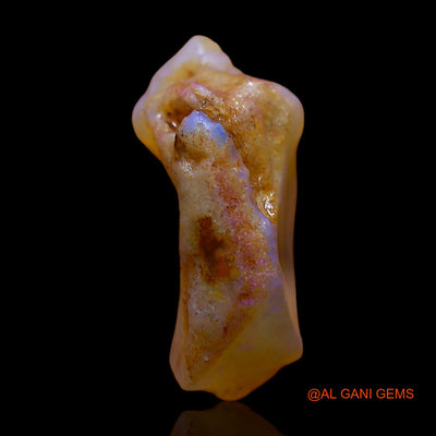 7.00 Cts Natural Australian Fire Opal Loose Gemstone Fancy Rough 20x9x8 mm RC-664