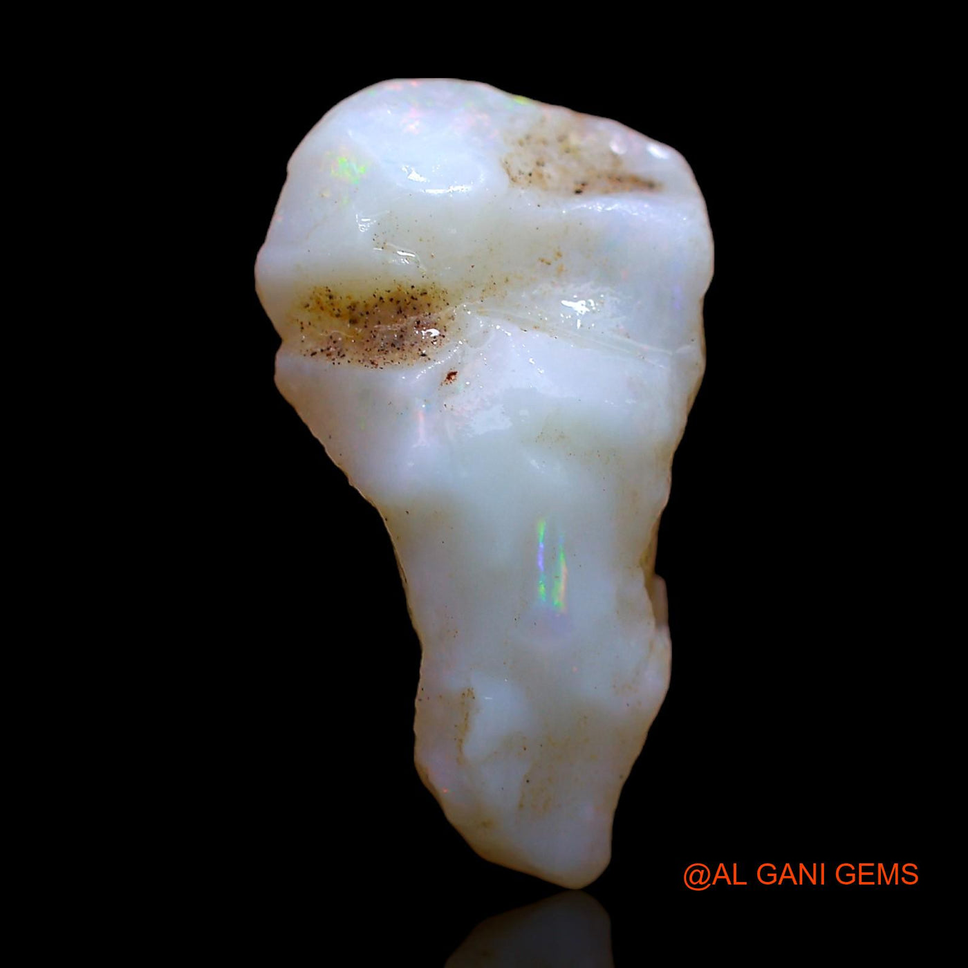 6.00 Cts Natural Australian Fire Opal Loose Gemstone Fancy Rough 18x10x8 mm RC-667