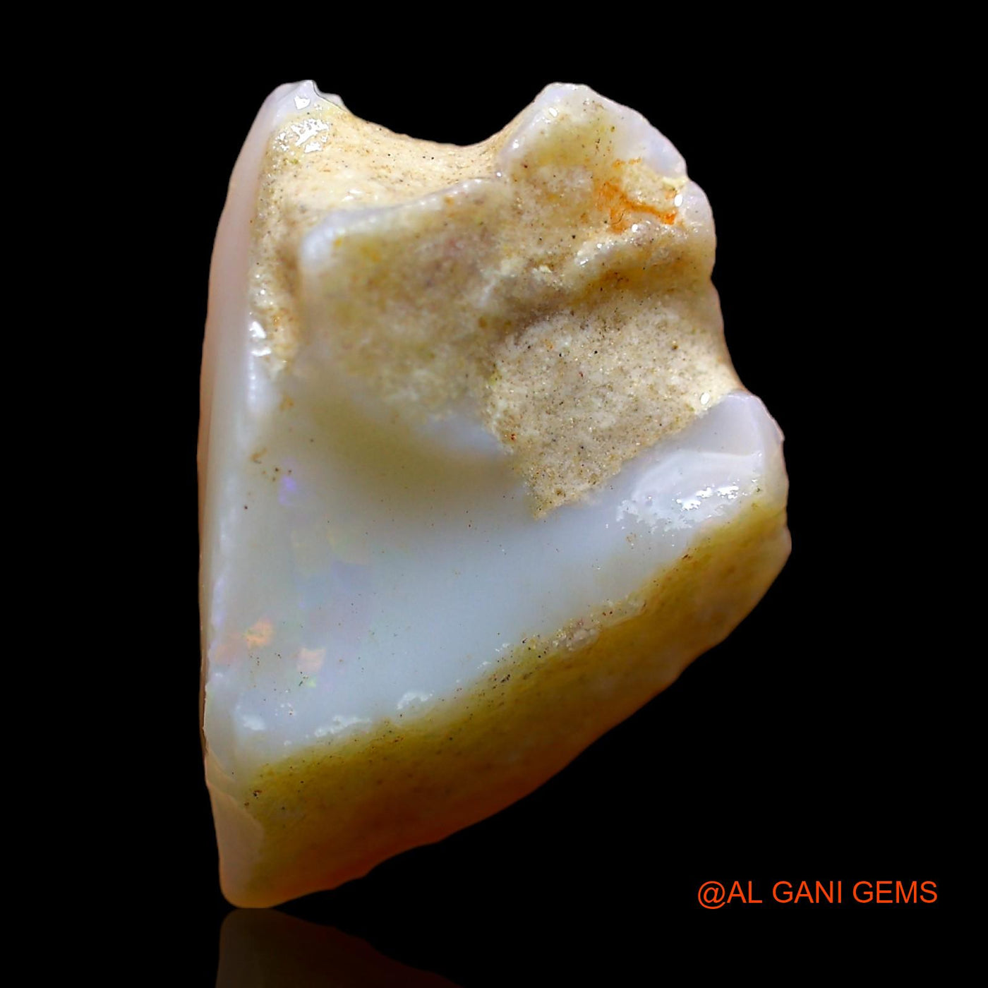 5.00 Cts Natural Australian Fire Opal Fancy Rough Loose Gemstone For Jewelry 18x12x5 mm RC-669