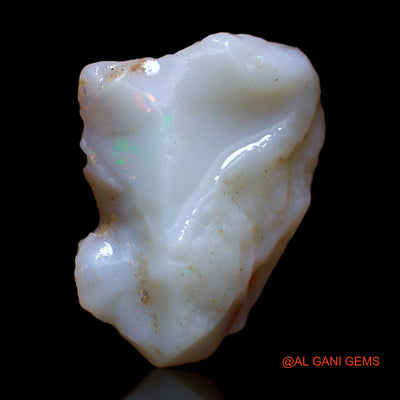 Natural Fire Opal Gemstone 5.00 Cts Loose Fancy Rough From Australia 18x13x5 mm RC-670