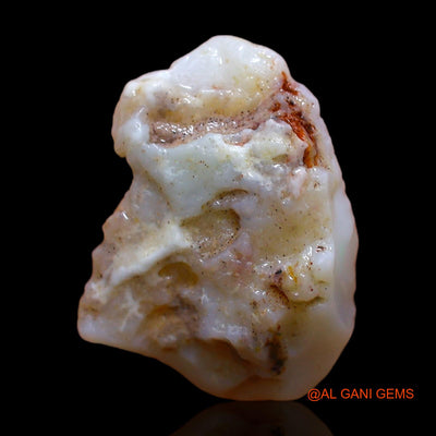 Natural Fire Opal Gemstone 5.00 Cts Loose Fancy Rough From Australia 18x13x5 mm RC-670