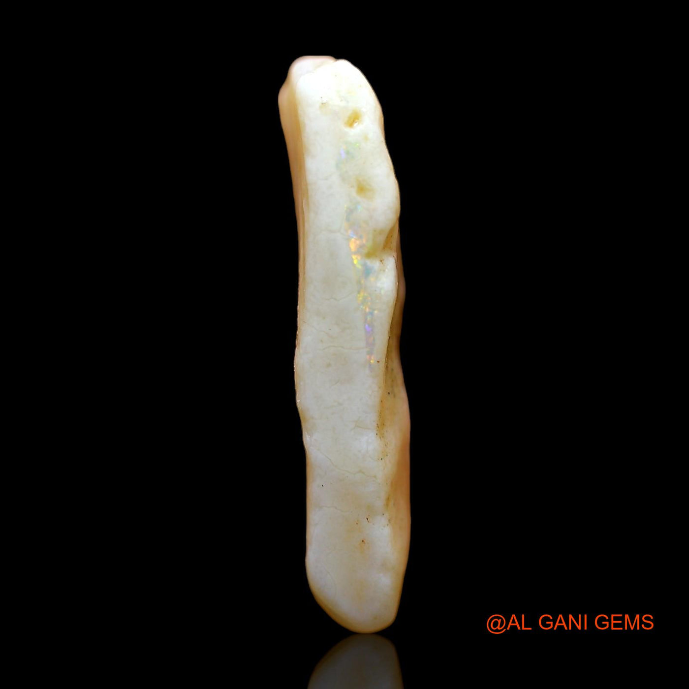 5.00 Cts Natural Australian Fire Opal Loose Gemstone Fancy Rough 20x12x3 mm RC-671