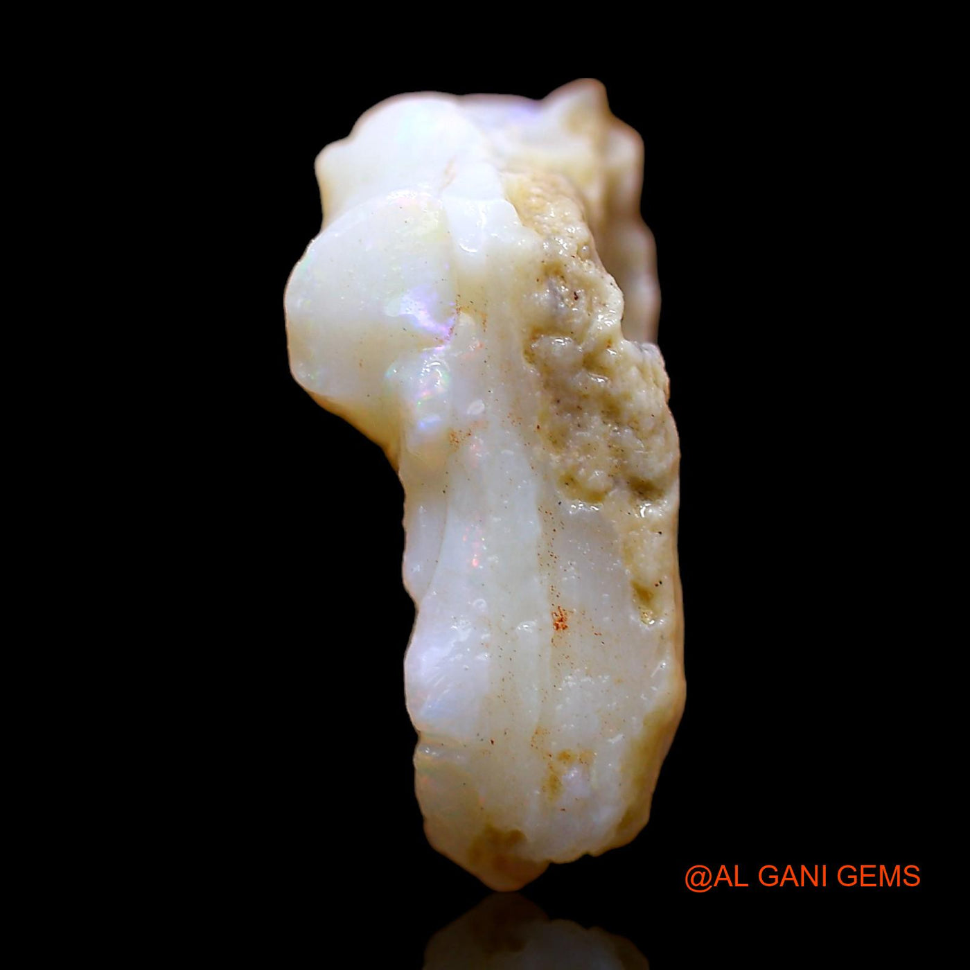 8.00 Cts Natural Australian Fire Opal Loose Gemstone Fancy Rough 19x14x7 mm RC-672