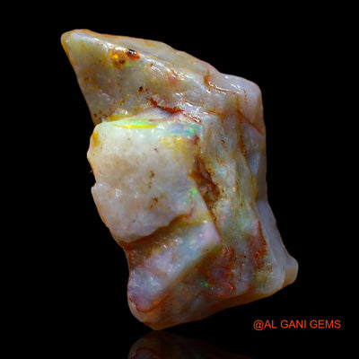 5.00 Cts Natural Australian Fire Opal Loose Gemstone Fancy Rough 18x9x6 mm RC-675