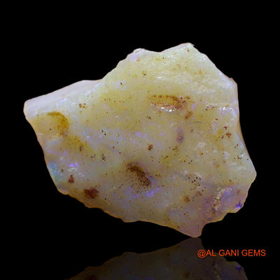 4.00 Cts Natural Australian Fire Opal Loose Gemstone Fancy Rough 19x15x3 mm RC-676