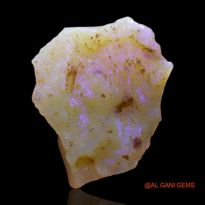 4.00 Cts Natural Australian Fire Opal Loose Gemstone Fancy Rough 19x15x3 mm RC-676