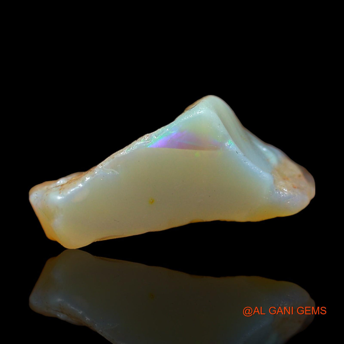 8.00 Cts Natural Australian Fire Opal Loose Gemstone Fancy Rough 18x13x8 mm RC-678