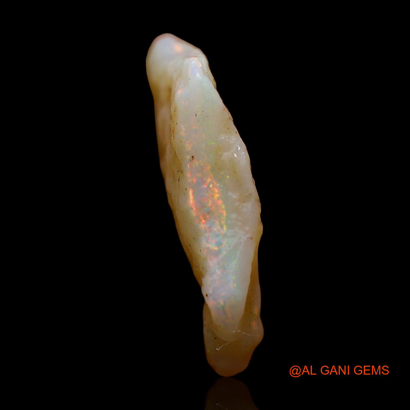3.00 Cts Natural Australian Fire Opal Loose Gemstone Fancy Rough 18x12x3 mm RC-679