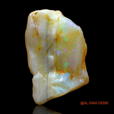 14.00 Cts Natural Australian Fire Opal Loose Gemstone Fancy Rough 17x13x11 mm RC-67