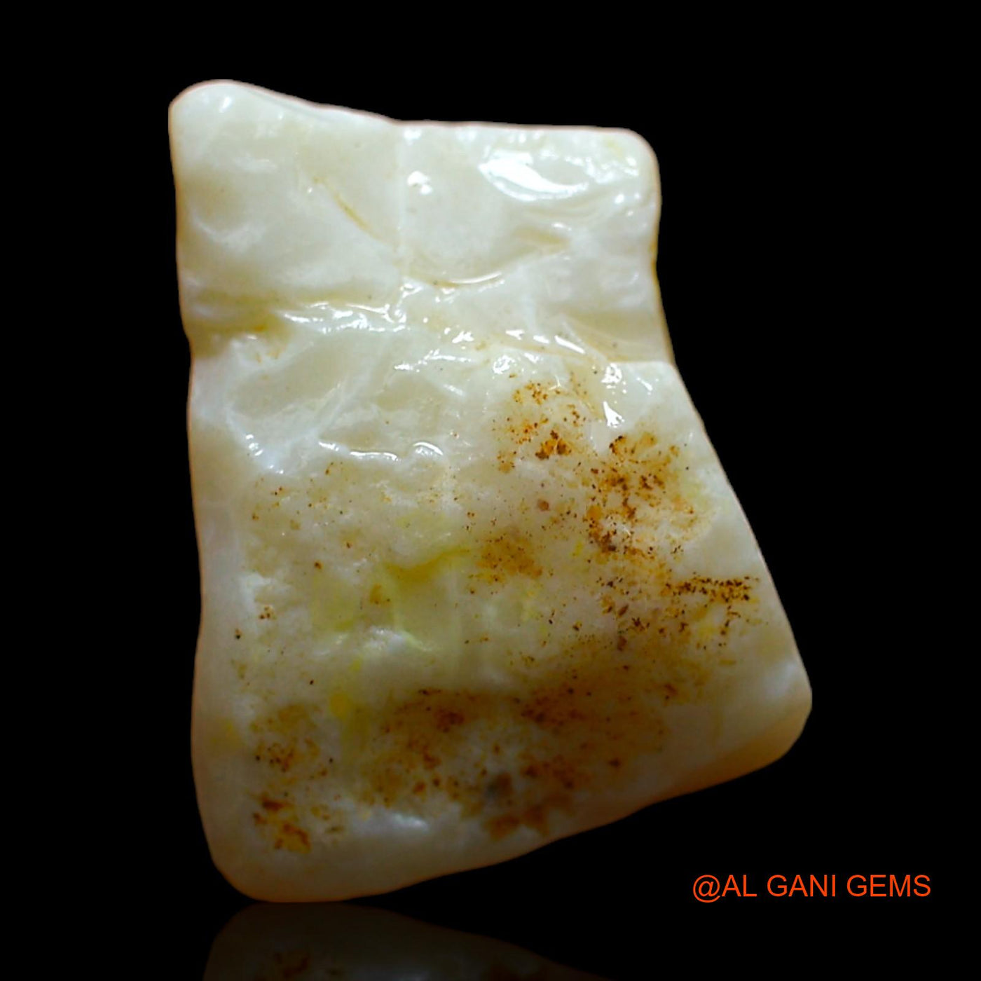 14.00 Cts Natural Australian Fire Opal Loose Gemstone Fancy Rough 17x13x11 mm RC-67