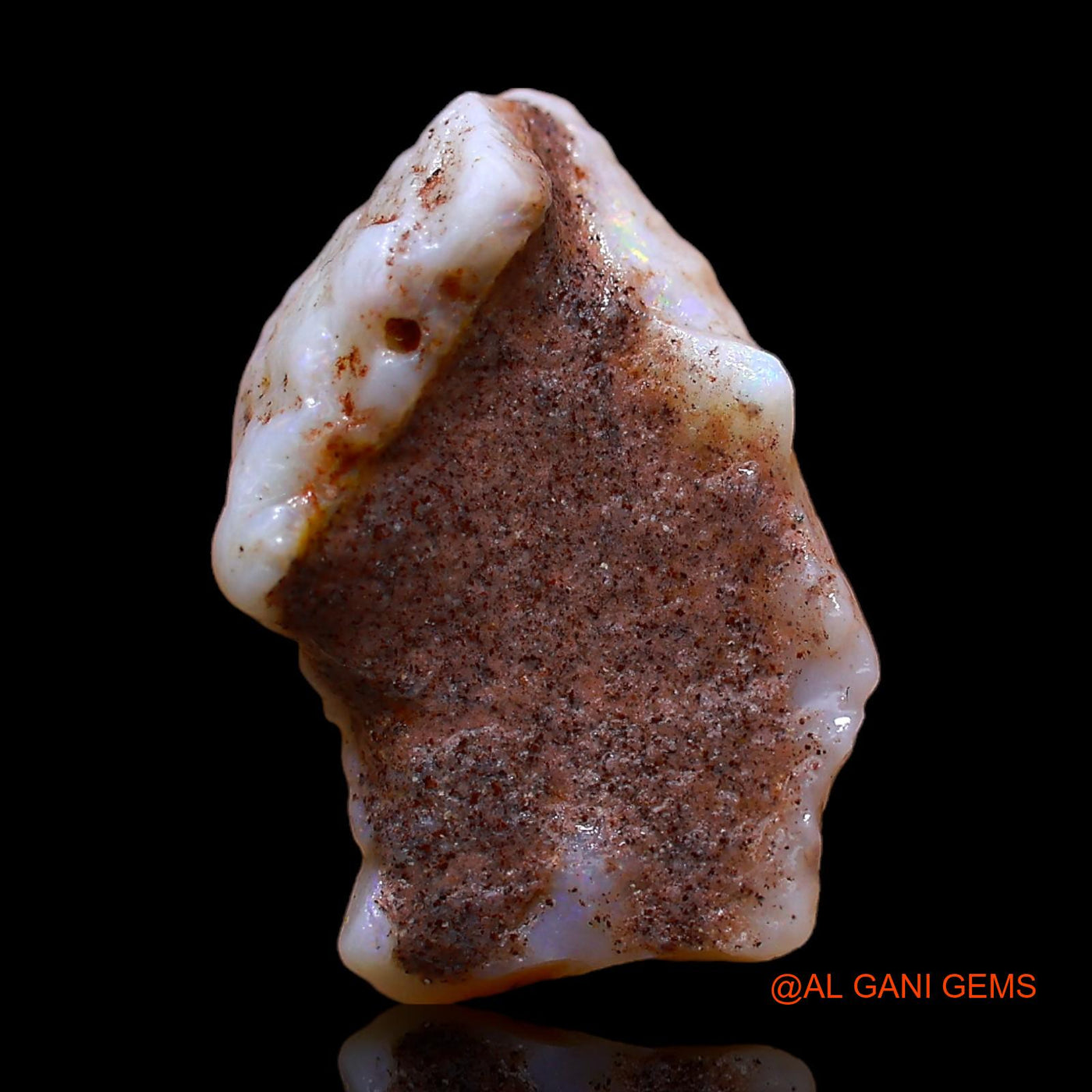 5.00 Cts Unheated Australian Fire Opal Loose Gemstone Fancy Rough Natural 18x13x7 mm RC-682