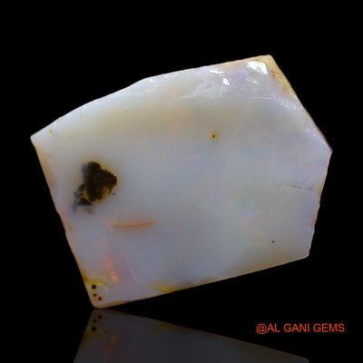 5.00 Cts Natural Australian Fire Opal Loose Gemstone Fancy Rough 15x12x3 mm RC-683