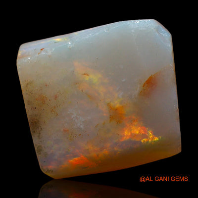 10.00 Cts Natural Australian Fire Opal Fancy Rough Loose Gemstone For Jewelry 14x13x6 mm RC-685