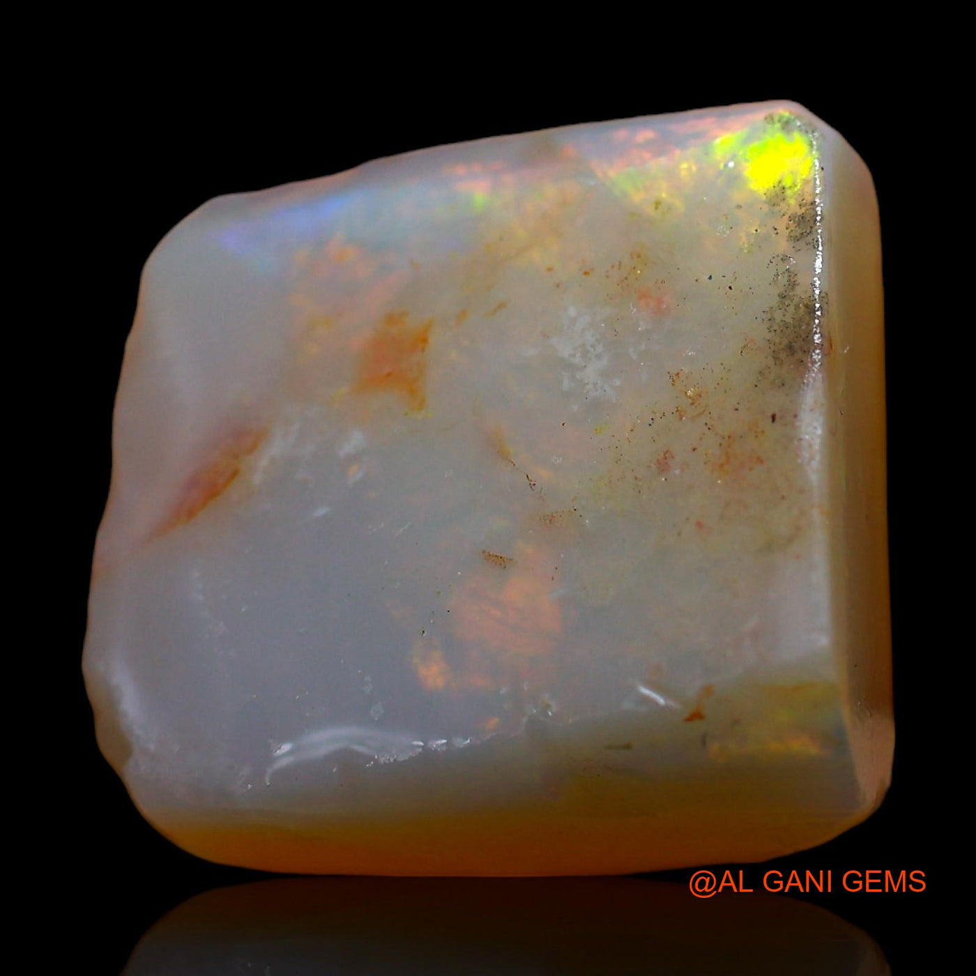 10.00 Cts Natural Australian Fire Opal Fancy Rough Loose Gemstone For Jewelry 14x13x6 mm RC-685