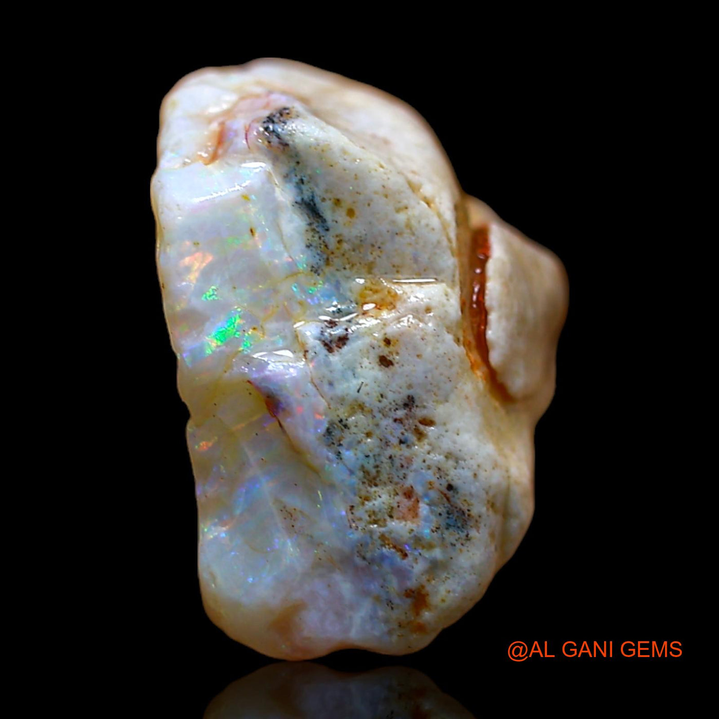 13.00 Cts Natural Australian Fire Opal Fancy Rough Loose Gemstone For Jewelry 19x14x11 mm RC-68