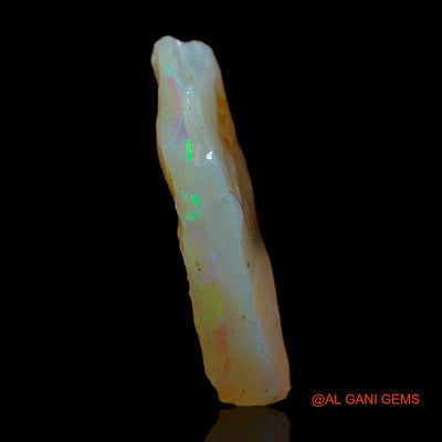 Natural Untreated Fire Opal Loose Gemstone Fancy Rough From Australia 4.00 Cts 15x14x3 mm RC-692