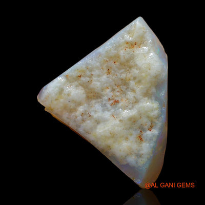Natural Untreated Fire Opal Loose Gemstone Fancy Rough From Australia 4.00 Cts 15x14x3 mm RC-692