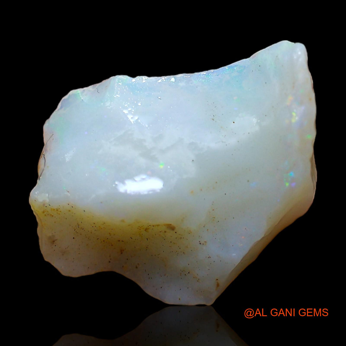5.00 Cts Natural Australian Fire Opal Loose Gemstone Fancy Rough 15x12x6 mm RC-693