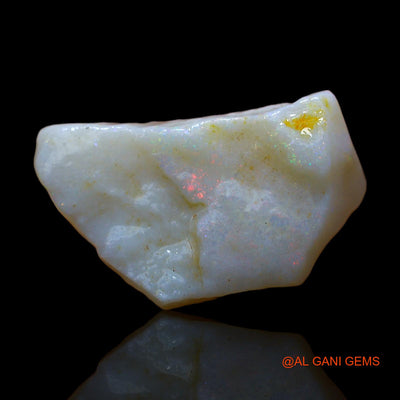 5.00 Cts Natural Australian Fire Opal Loose Gemstone Fancy Rough 18x11x4 mm RC-695