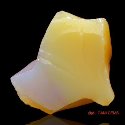 Natural Untreated Fire Opal Loose Gemstone Fancy Rough From Australia 8.00 Cts 15x13x8 mm RC-696