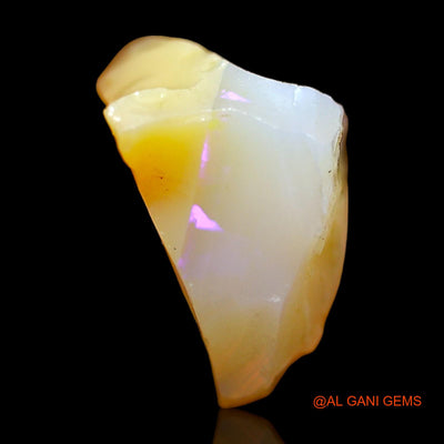 Natural Untreated Fire Opal Loose Gemstone Fancy Rough From Australia 8.00 Cts 15x13x8 mm RC-696
