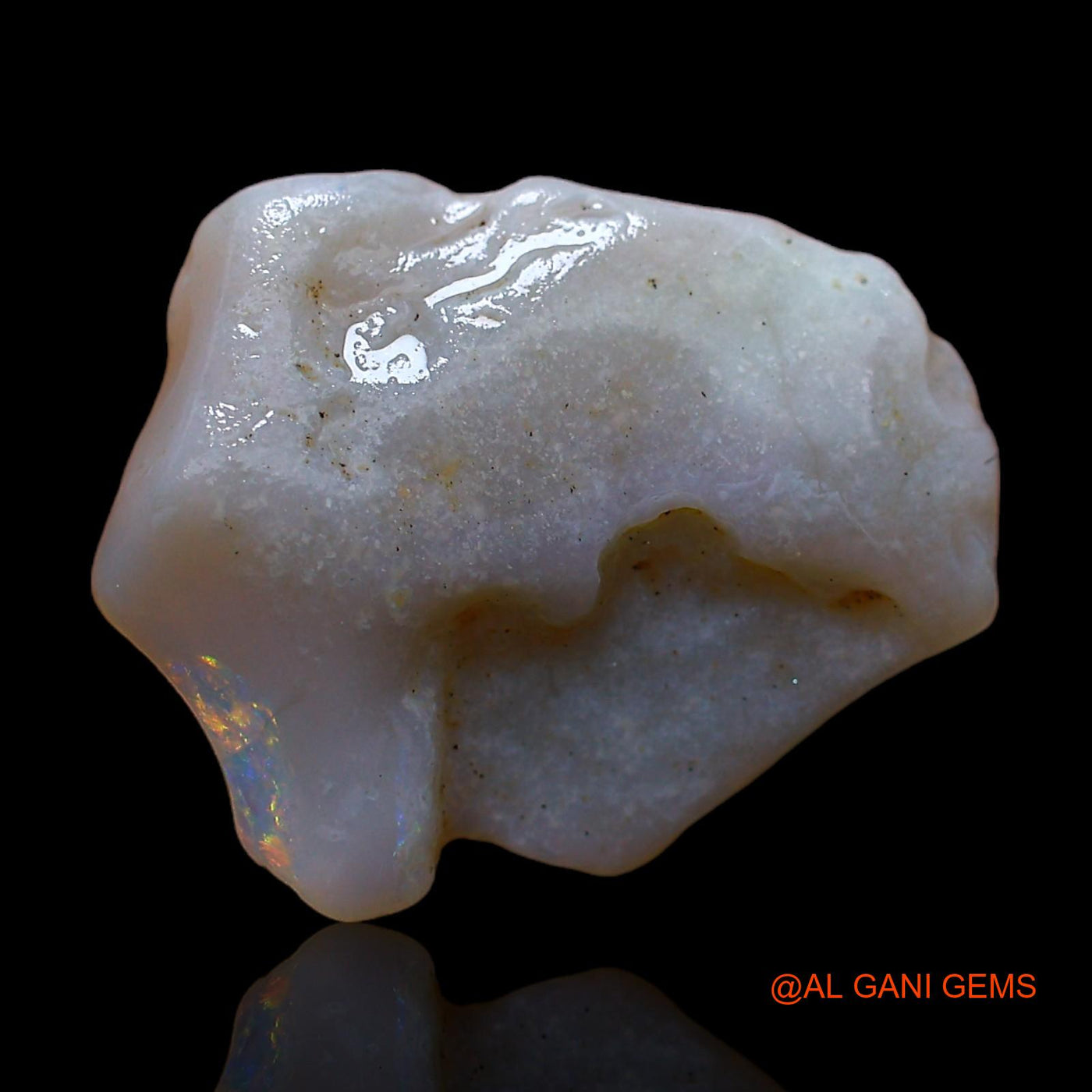 4.00 Cts Unheated Australian Fire Opal Loose Gemstone Fancy Rough Natural 16x13x3 mm RC-697