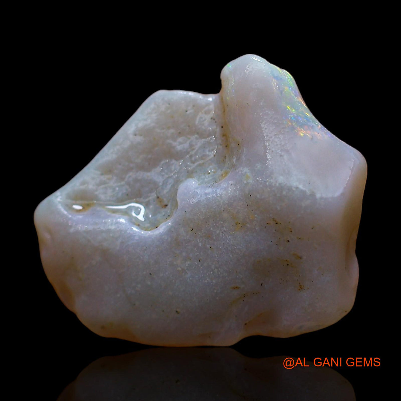 4.00 Cts Unheated Australian Fire Opal Loose Gemstone Fancy Rough Natural 16x13x3 mm RC-697