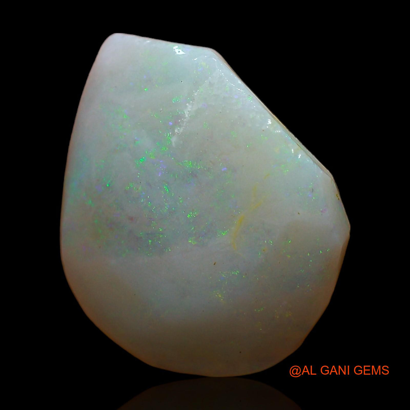 Natural Untreated Fire Opal Loose Gemstone Fancy Rough From Australia 4.00 Cts 16x13x3 mm RC-702
