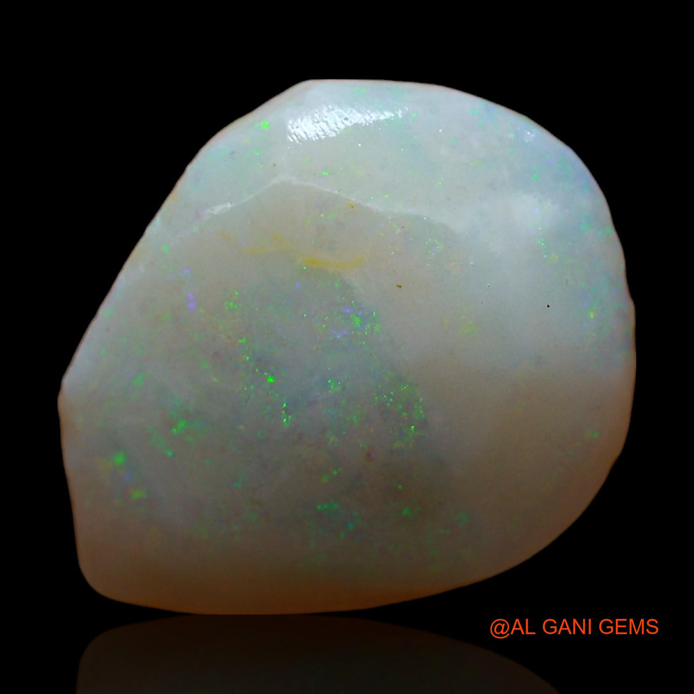 Natural Untreated Fire Opal Loose Gemstone Fancy Rough From Australia 4.00 Cts 16x13x3 mm RC-702
